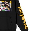Inuyasha Character Group Long Sleeve Black Adult Pullover Hoodie - 4 of 4
