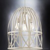 Urban Ambiance Luxury Farmhouse Chandelier 25.25''H x 20.875''W,  Bleached Oak Finish,  Bairnsdale Collection, UHP4121 - 4 of 4