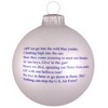 Christmas By Krebs - 80mm / 3.25" Decorated Collectible Glass Ball Ornament - 3 of 4