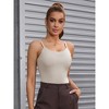 INSPIRE CHIC 3 Pcs Women's Slim Fit Breathable Shapewear Camisoles - 4 of 4