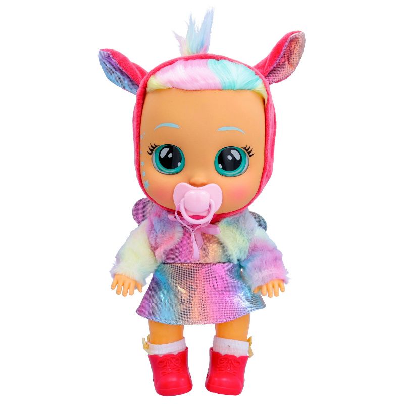 Cry Babies Dressy Fantasy Hannah 12&#34; Baby Doll Pegasus Themed Outfit, 4 of 6