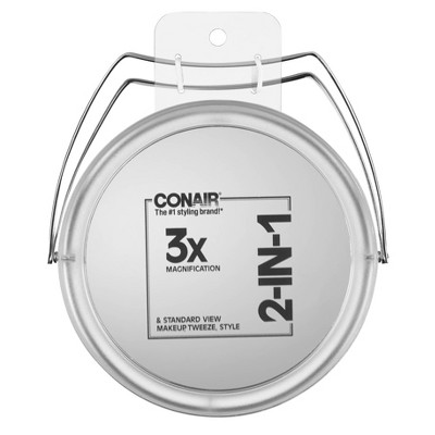 Conair Round Stand Mirror - 1x/3x Magnification