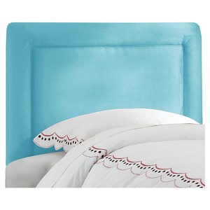 Queen Kids Border Headboard Blue - Pillowfort