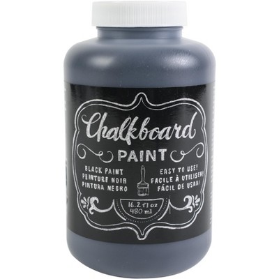 DIY Shop Chalkboard Paint 16.2oz-Black