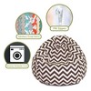Majestic Home Goods Small Bean Bag Chevron - 2 of 4