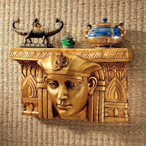 Design Toscano Pharaoh Rameses I Egyptian Ruler Wall Sculpture - 1 of 4