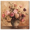 Art Remedy Burgundy Flower Afternoon Floral Glam Art Unframed - 3 of 4