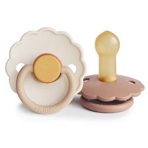 FRIGG Daisy Natural Rubber Pacifier 2-Pack - 1 of 4