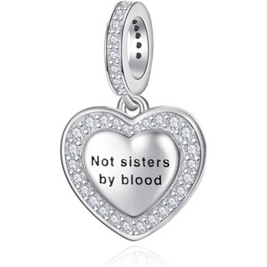 Sterling Silver Dangle Charm Beads for Women - DIY Pendants for Bracelets & Necklaces, Jewelry Gifts - 1 of 4