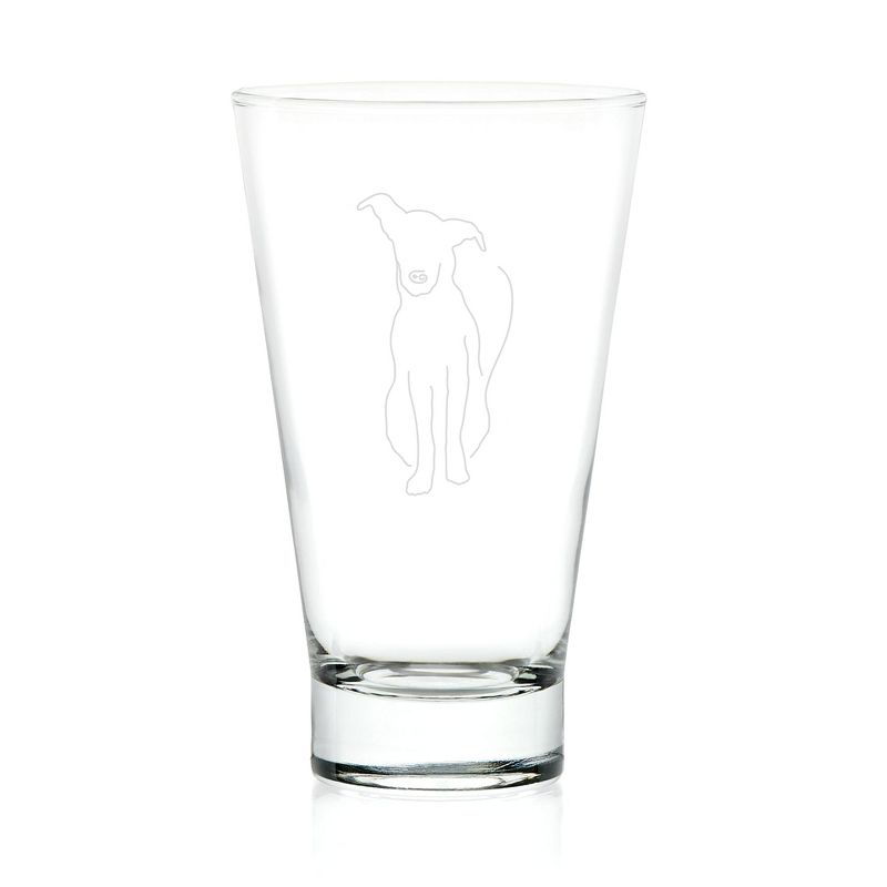 Libbey Modern Pets Arlo Tumbler Drinking Glasses, 14 ounce, Set of 4, 4 of 7