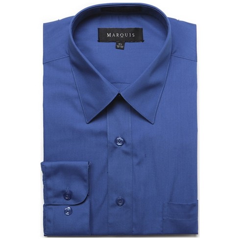 Mens Formal Shirt Full Sleeves Blue CL2 GT5