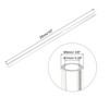 Unique Bargains Lamp and Lantern Water Cooling System Acrylic Rigid Round Pipe Clear 10" - 2 of 4