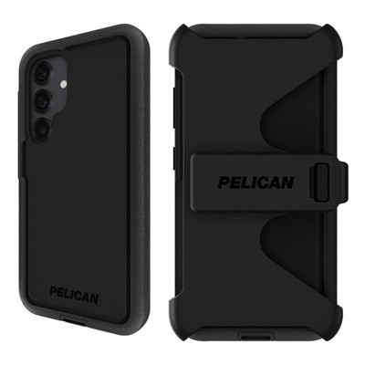 Pelican Voyager Samsung Galaxy S25 Series Magnetic Case with Holster - Black
