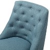 Modern Office Chair with Tufted Back, Adjustable Height, Armchair Upholstered, Study Seat Computer Task for Makeup Room, Living Room-The Pop Home - 4 of 4