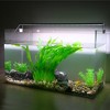 Unique Bargains Plastic Water Plants Aquarium Fish Tank Decorations Artificial Plants Grass Green 14.17" 5 Pcs - 2 of 4