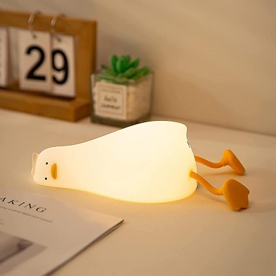 MYKKO LED Lying Flat Duck Night Light