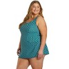 Sporti Plus Size Polka Dot Swim Dress - 3 of 4