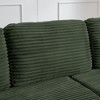 112.6" Corduroy L-Shaped Modular Floor Sectional Sofa Left Chaise - 4 of 4