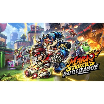 Mario Strikers: Battle League Football (Nintendo Switch) + Mario Strikers  Battle League Football Poster