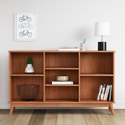 mid century modern bookcase target