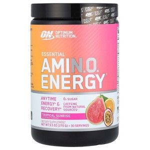 Optimum Nutrition Essential Amin.o. Energy, Tropical Sunrise, 9.5 oz (270 g) - 1 of 2
