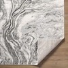 Hauteloom Brandi Gray Marble Area Rug - 2 of 4