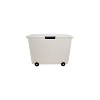 Advantus Rolling Storage Box Letter/Legal 15-Gallon Size Clear 34009 - 2 of 4