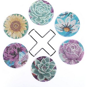 6pcs DIY Flowers Set Professional Heat Insulation Craft Supplies for Beginners Flowers - 1 of 4