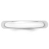 Black Bow Jewelry 2.5mm to 6mm Platinum Standard Weight Polished Domed Comfort Fit Band - 3 of 4