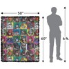 Transformers Transformer Squares Blanket 50"x60" Woven Tapestry - 2 of 4
