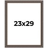 PosterPalooza | Ornate Black Picture Frame - UV Acrylic, Foam Board Backing, Hanging Hardware - 2 of 4
