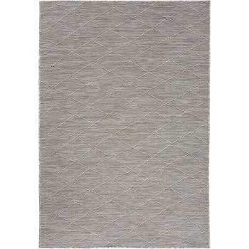 7'x10' Rowland Companion Persian Style Woven Accent Rug Gray ...