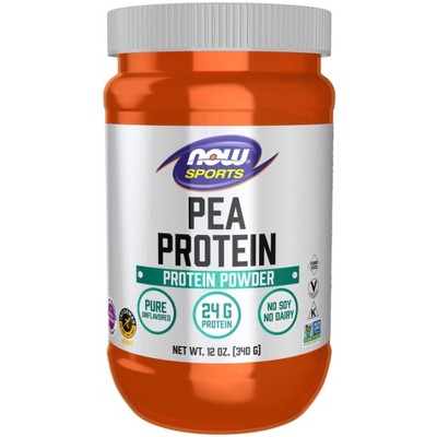 Unflavored Pea Protein by Now Foods  -  12 oz Powder
