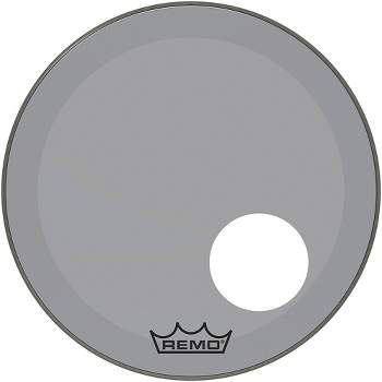 Remo 20 Chromeburst Blue Graphic Head Custom Bass Drumhead