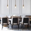 LNC Contrapeso 1-Lights 5.1" Modern Cylinder Mini Pendant  Lights, Polisehd Gold with Clear Glass - 4 of 4