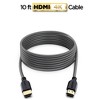 PowerBear 4K HDMI Cable, High Speed Braided Nylon Gold Connectors ARC CL3 Rated - 10 ft, 2-Pack - 2 of 4