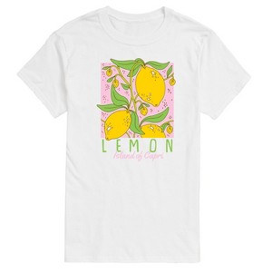 Men's - Instant Message - Lemon Island Of Capri Short Sleeve Graphic T-Shirt - 1 of 4