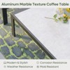 Bestier Outdoor  Aluminum Patio Chair with Heatproof Armrest - 3 of 4