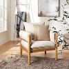 Arbon Wood Dowel Accent Chair with Cushion Arms - Threshold™ designed with Studio McGee - 2 of 4