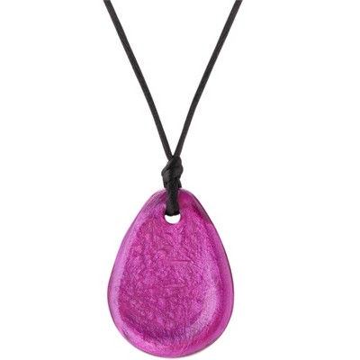 Chewigem Raindrop Pendant, Purple