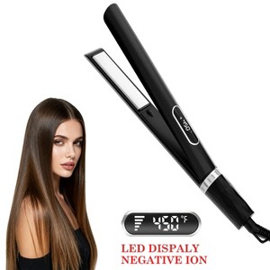 NICEBAY Hair Straightener Flat Iron, Hair Straightener, 110-240V Global Travel Hair Straighteners for Women - 1 of 4