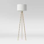 Ellis Tripod Floor Lamp Brass - Project 62™