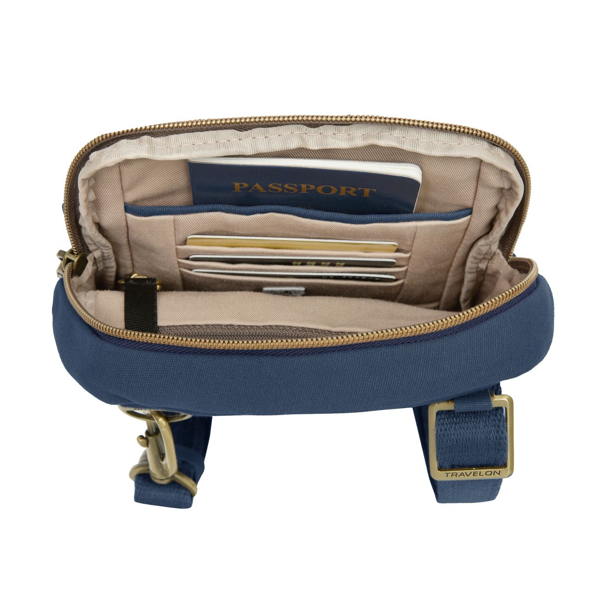 Travelon Anti-Theft Courier Small N/S Slim - thumbnail 3