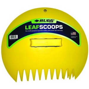 Rugg 12.25 in. 11 Tine Poly Leaf Scoop - 1 of 1
