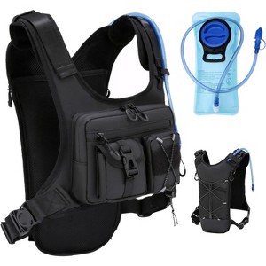 Hydration Vest Backpack for Running & Hiking, Hands-Free Water Bladder for Outdoor Sports - 1 of 4
