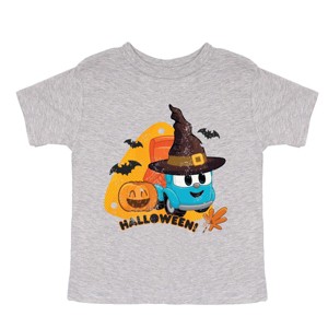 Leo The Truck Halloween Wizard - Toddler Short Sleeve Graphic T-Shirt - 1 of 3