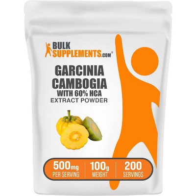 BulkSupplements Garcinia Cambogia 60% HCA Powder