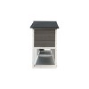 Racxily Removable Tray Ramp Wooden Outdoor Rabbit Hutch with Running Cage - 3 of 4