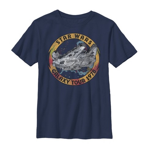 Boy's Star Wars: The Rise of Skywalker Vintage Galaxy Tour T-Shirt - image 1 of 3