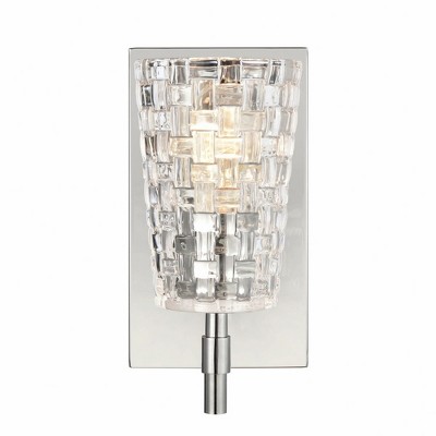 Elk Home Lightweave 1 - Light Vanity in  Polished Nickel